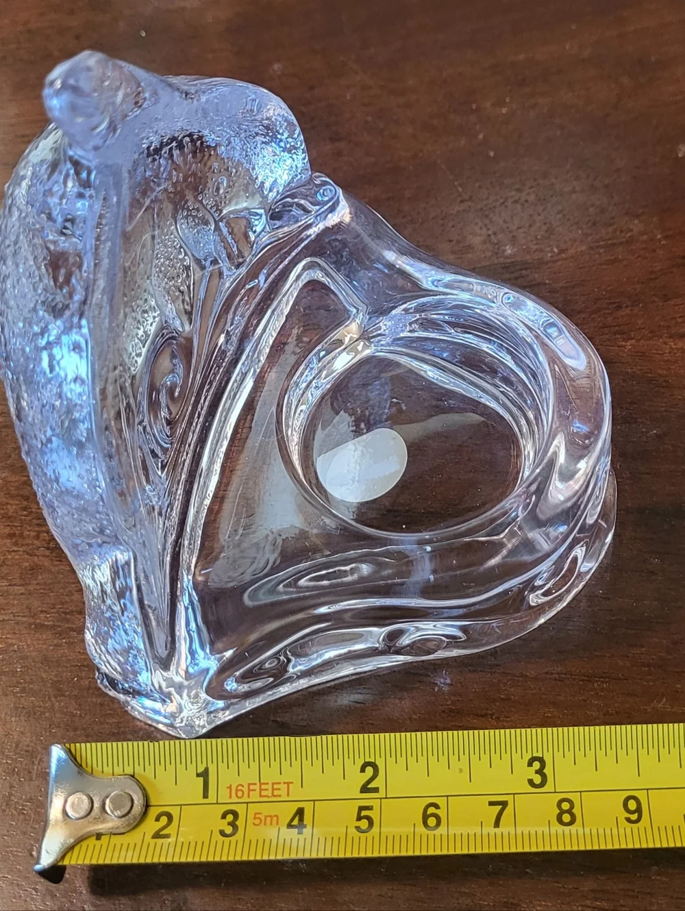 Set of 2 PartyLite Dolphin In Ocean Waves Crystal Tealight Candle Holder Beachy - Picture 11 of 11